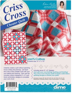 Criss Cross Cheater Quilt