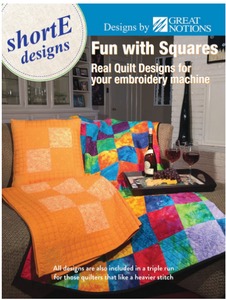 DIME FWS001, shorte Fun With Squares, 162 Quilt Designs for 5x7 6x10