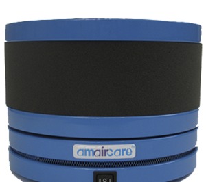 Amaircare 02-A-3KBL-00 Roomaid Mini Blue Air Purifier, Activated carbon filtration with VOC Cartridge, HEPA Filter
