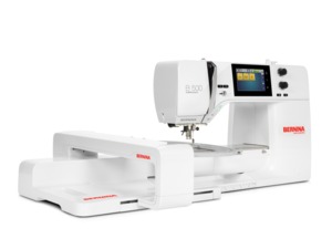 Bernina B500E Next Generation Embroidery Machine with Legacy Module, Bernina 500E Next G 275Stitch Embroidery, Legacy Module 8.5"Arm, 6.5x10.5 MidiHoop, Jumbo Bobbin, Edit, Pinpoint Placement, Freemotion, 0%INT 110/240V