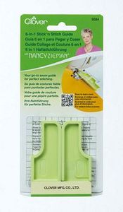 Clover CL9584 6-in-1 Stick 'n Stitch Guide by Nancy Zieman, Watch Video