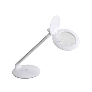 84453: Daylight U25300 Halo LED 8D Magnifying Table Lamp Light 6W Plug In