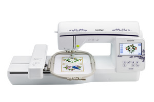 84464: Brother Brand New in Box NQ1600E 6.25x10.2 Embroidery Machine, Auto Jump Stitch Cutting,