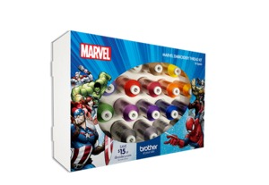 Brother ETPMARV124 Marvel Embroidery Thread Kit