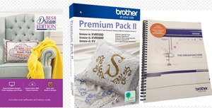 84507: Brother SABES4XVUG2 BUNDLE: XV UPG2, BES4 Ppack & XVBook (XV3 Bundle)