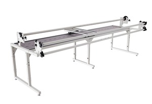 Grace Continuum II 8' 10' or 12' King 128" Queen 104" Quilt Frame +Inserts, V-wheel Carriage, Clips, Clamps, Channel Locks, Leaders for Q15 19 21 DQLT