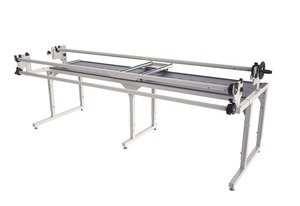 Grace Continuum, 8' Professional, Metal Quilting Frame, 99.5" Queen, 51.5" Crib for up to 21" Longarm Machines, Qnique 14+, and Qnique 21 Machines