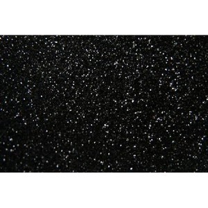 Siser Glitter HTV Heat Transfer Vinyl Sheet- Black 12'' x 20