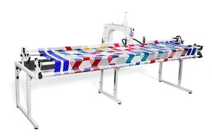 Grace, Qnique21, Long, arm, Machine, Stitch, Regulation, Laser, Stylus, Continuum, Quilting, Frame