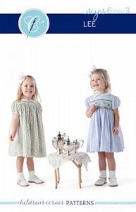 Children's Corner, CC010S, CC010L, Lee Sewing Pattern, 6mo-3yrs, 4-8, Classic Children's sewing pattern