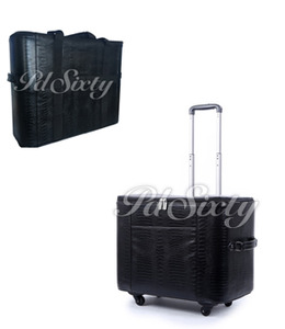 P60920 P60928 2 Piece Travel Trolley Wheeled Roller Bags Cases for Sewing and Embroidery Arm Machines, Verify Your Dimensions