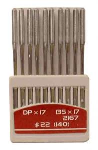 7374: Organ 20 Needles, 2 Packs of 10 Each, 1 Size Each Package, 135x17 (DP-17)