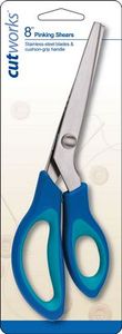 F15024 CutWorks Softgrip Pinking Shears, Comfort Grip