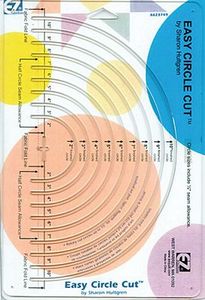 EZ Quilting 7253A, EZ Circle Cut Template by Sharon Huligren