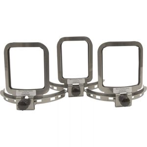 Melco Micro Pocket Clamp (LARGE:  3.5" X 3.75"), Bernina E16  Micro Hoops Clamp Set of 4: (# 33289, 33290, 33291, 33292)