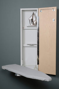 IRON-A-WAY ANE-42 Non Electric 42" Wall Mount Ironing Board, Hinged Door