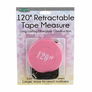 Sullivans 120" Pink Retractable Tape Measure