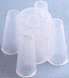 86045: Singer 546893x4 Set of 4 Cone Thread Holders for Overlock Serger Machines