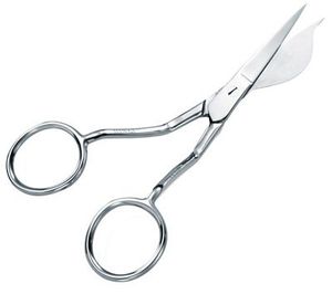 50951: Havel's C80042 Pointed Duckbill Pelican Applique Scissors 6" double curved