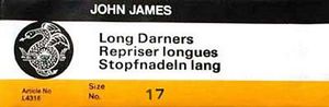 86508: John James 6637 Long Darners sz17