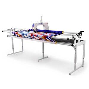 Grace Qnique 21X Elite Longarm Quilting Machine +Evolution Elite Rolling Rail Frame 8-12' +QCT6 PRO Quilt Motion Software/Robotics Hardware Automation