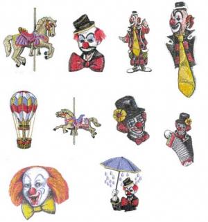 Balboa Threadworks 64Y Circus Theme 2 Embroidery Disk