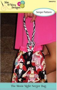 Sue O'Very Designs The Movie Night Serger Bag Pattern