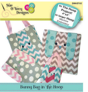 Sue O'Very Designs In The Hoop Bunny Bag