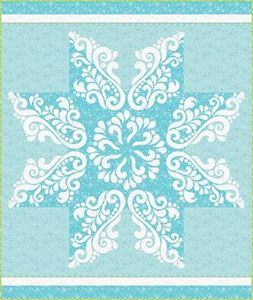 Cherry Blossoms Quilting Studio CB132 Snow Crystal