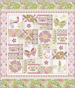 Cherry Blossoms Quilting Studio CBQS121SVG Soul Blossoms Applique Pattern W/SVG CD