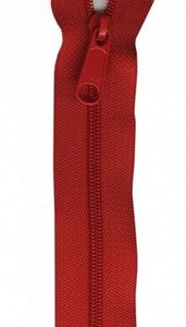 Patterns by Annie ZIP24-260 Atom Red Zipper