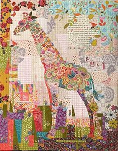 88502: Fiberworks FWPOKI Poki Mini Giraffe Collage Pattern