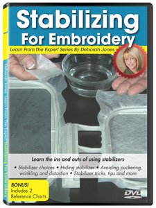 88729: DIME Exquisite Stabilizing for Embroidery Learn from The Expert Volume 1 by Deborah Jones