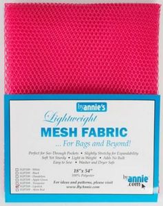 88746: Patterns by Annie Lightweight Mesh Fabric 18inx54in