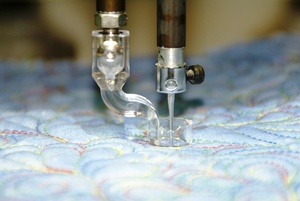 FLCFRF Fine Line Clarity Ruler Foot for Quilting Templates & Sewing Machines, Choose Shank Size