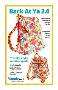 Patterns by Annie PBA226-2 Back at Ya! 2.0 Backpack