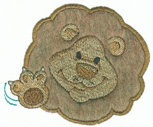 Amazing Designs Sensational Series Plush Pals Lions Card CD