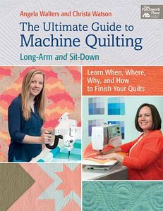 Ultimate Guide to Longarm Machine Quilting, Book #10283, 32 Pages Pantographs, Patterns, Techniques, Starting Business, Hiring Quilters, by Linda Taylor