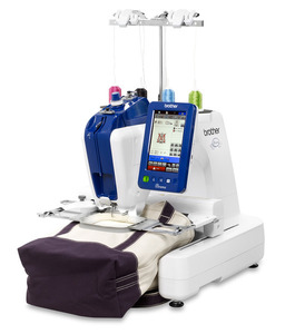 89759: Brother Trade In Persona PRS100 8x8 Embroidery Machine Only, 6 Hoops, No Cap, No Stand