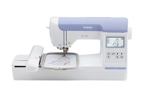 Brother SE600 103 Stitch Sew 4x4 Embroidery Machine USB, 80Designs, 6Fonts,  Color Screen, Drag Drop Edit, Thread&Trim, Speed Control 10BH 8Feet 5Xtras