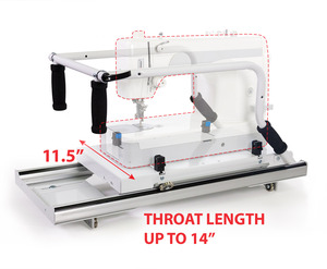 89951: Grace 01-11781 Top Plate Carriage Platform, Front and Back Handles Required for Domestic Home Sewing Machines on Q Zone