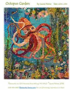 Fiberworks LHFWOCTO Octopus Garden Collage Pattern
