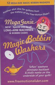 90179: Little Genie 6942A Magic Bobbin Washers Anti Backlash 12Pk for Class 15 and L Bobbin Cases