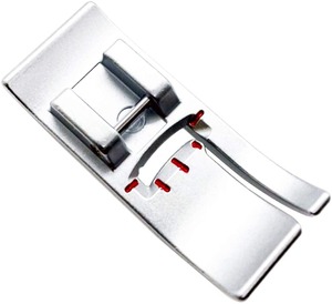 90242: Brother SA103 F081 Bi-Level Compensating Presser Foot, Right Toe Seam Guide