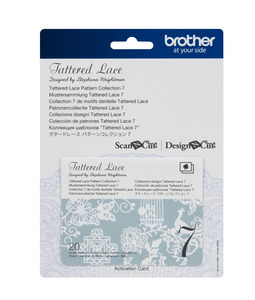 Brother CATTLP07 Tattered Lace Collection 7- for New Scan N Cut SDX225