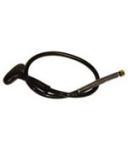 Jiffy 0252, Standard 6" Wide, Noryl Plastic, Steam Head, & Handle, Plus 7.5' Foot Hose, for J-4000, Pro Series Only, - Black