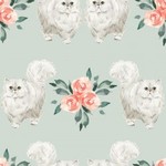 EE Schenck 3WI18039-MNT-CTN-D Everyday is Caturday White Cats