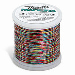 Madeira MM-AST5, Metallic No. 40 Embroidery Thread, 220 Yds. Astro Multi 5 (Dark Brights), Box of 5 Spools