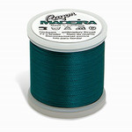 Madeira MR4-1280 40wt Rayon Thread 220 Yds. Deep Aqua, Box of 5 Spools