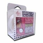 Sew Steady TSS-SPT1 ADD-ON* Stitcher's Spotlight Rechargeable 6 LED Sewing Light Attachment, USB charging cord, Magnetic pin catcher tape strip